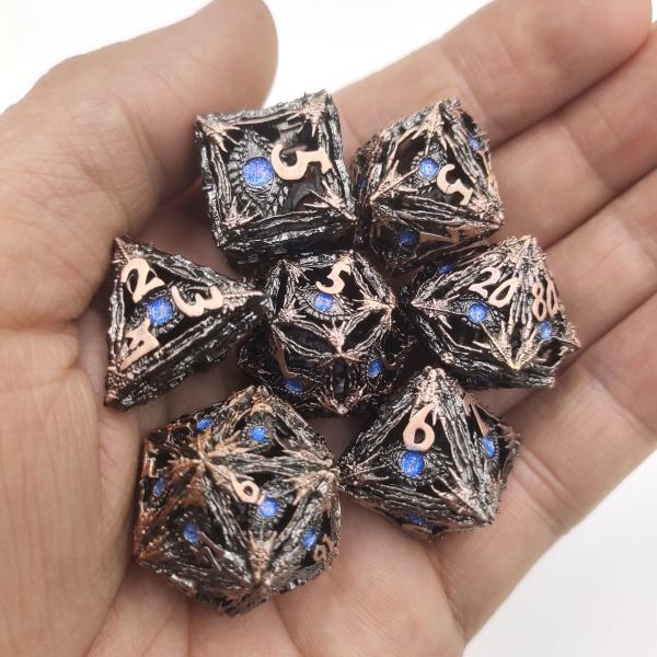 Cheap Polyhedral Dice Set Polyhedral Dice Set Practical Bulk Custom Lightweight for sale