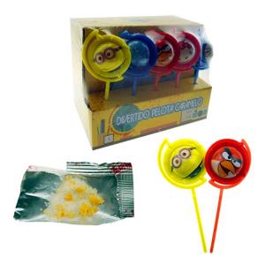 Best Rotating Toy Candy Dispenser Assorted Fruit Shape Halal Bubble Gum Dispenser wholesale