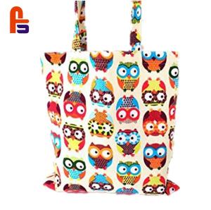 China Colorful Printing Tote Flexo  Design Good Looking Fabric Shopping Bag on sale