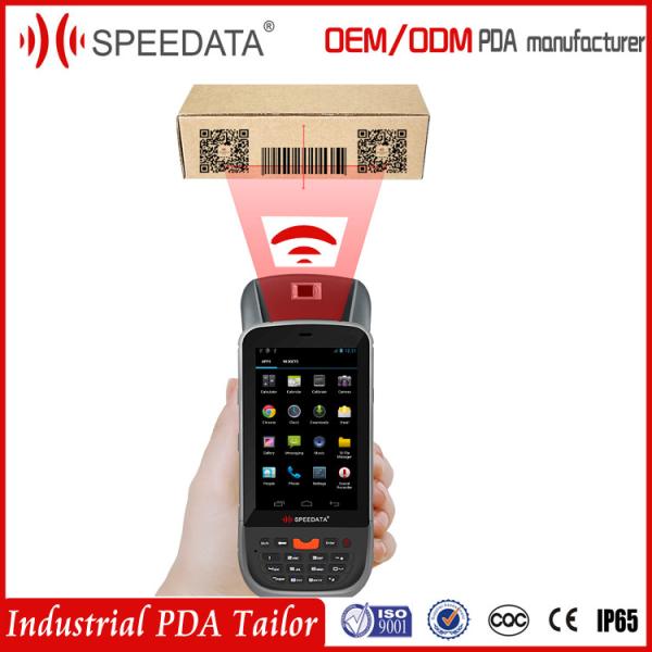 Cheap 4.5 Inch Screen Industrial PDA Handheld Data Collection Devices With 2D Barcode Scanner for sale