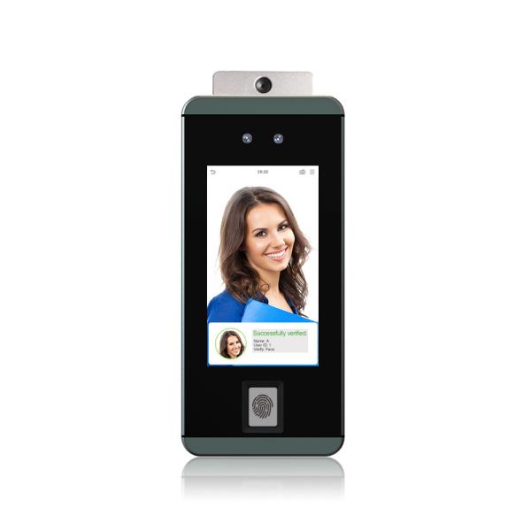 Cheap Touch Screen TCP/IP Face Biometric Attendance System Support Temperature Terminal for sale