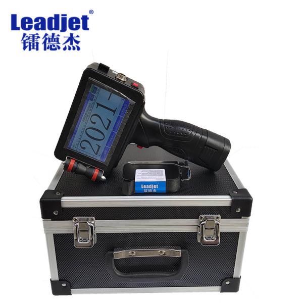 Cheap S500 3.7KG Batch Coding Machines , 12.7mm TIJ Handheld Batch Code Printer for sale