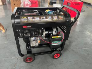 China 77dB 9500E Open Type Diesel Generator Single Phase Genset Skid on sale