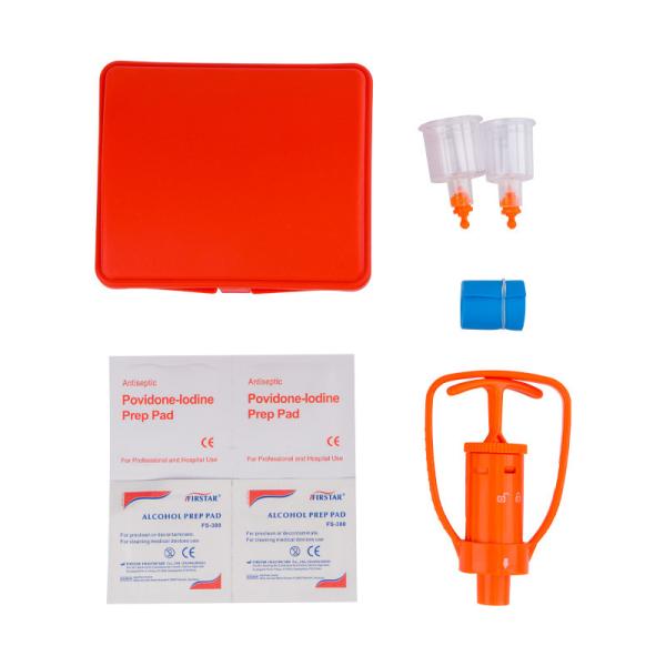Cheap Snake Bees Bites First Aid For Hiking Camping Venom Extractor Kit Suction Pump for sale