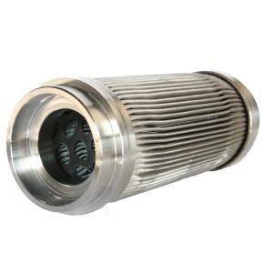 China 5um Natural Gas Filter Cartridge ,  40mm Sintered Metal Filter Elements on sale