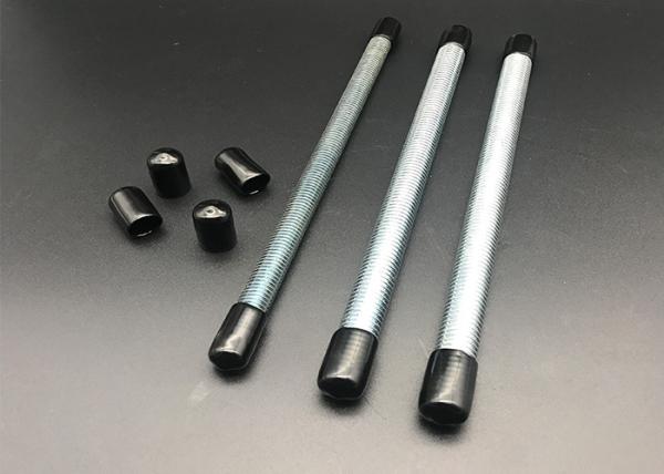 Cheap PVC M6 Strut Channel End Cap Bar Threaded Rod End Cap ISO9001 Female 3.0mm for sale
