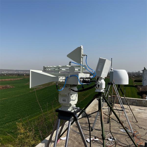 Cheap Ku Band Low Altitude Radar , Alert Detection Omnidirectional Jamming radar system for sale