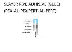 Industrial Super Strong Adhesive Glue For Aluminum Plastic Composite PERT-AL-PERT FIVE LAYER PIPE