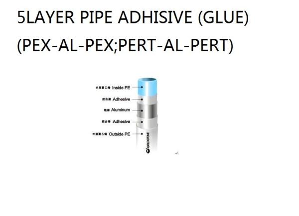 Cheap Industrial Super Strong Adhesive Glue For Aluminum Plastic Composite PERT-AL-PERT FIVE LAYER PIPE for sale