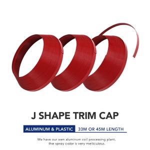 Best 3/4'' Red ABS Covering Channel Letter Aluminum J Cap Trim For Street LED Signs wholesale