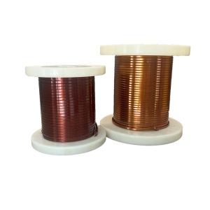 Best Flat Enamelled Copper Rectangular Wire Solid Conductor Type for Electrical Applications wholesale