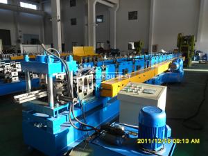 China Shelf Panel Rack 2.5mm 11kw Upright Roll Forming Machine on sale