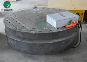 Best Factory Stable Heavy Load Rail Electrical Turntable Transfer Cart wholesale