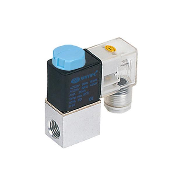 Cheap 2V025 Series 2 / 2 Way Pneumatic Solenoid Valve Normally Closed Type F class for sale