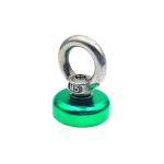 Best N35 Colorful Sticky Notes Small Round Magnets With Eyelet wholesale