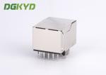 Custom 100base RJ45 Network Port With Internal Transformer For CCTV Camera RJ45