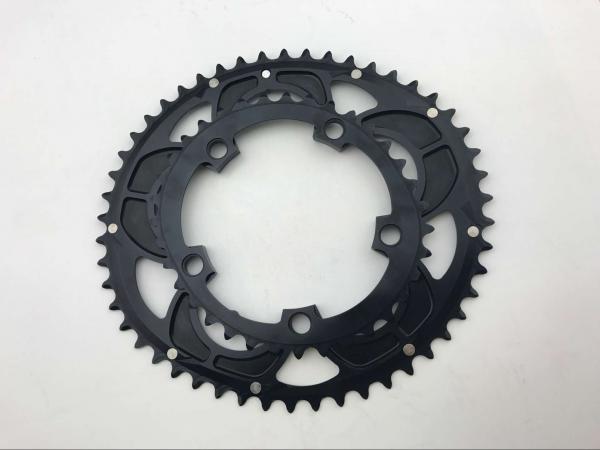 BMX bicycle parts CNC Oval Chainwheel AL7075 T6 CNC Anodizing 110 BCD