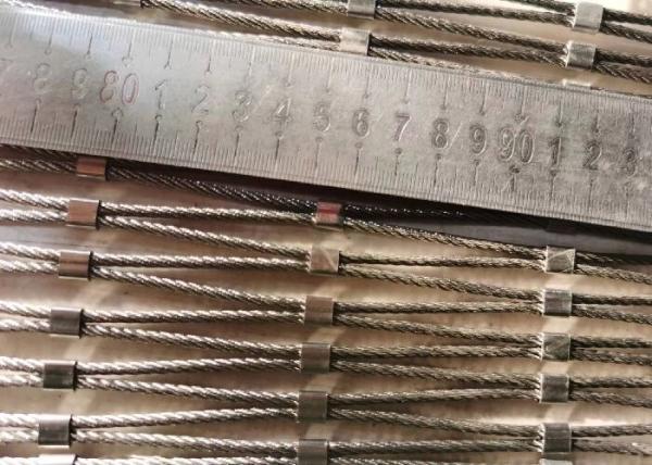 Cheap SS Flexible Aviary Wire Netting , Zoo Wire Mesh For Aviary Building for sale