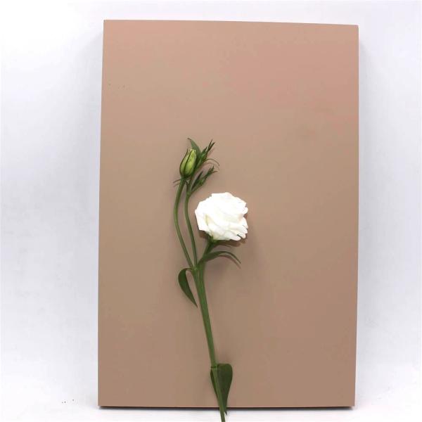 Cheap 730kgs/Cbm Matte PET Laminated MDF Panels for sale