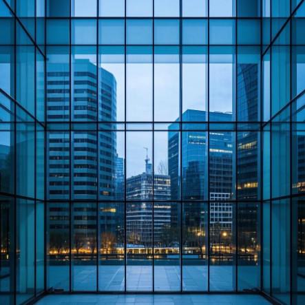 Cheap Thermal Insulation Unitized Curtain Wall Water Tightness Class 8 And UV Resistance for sale