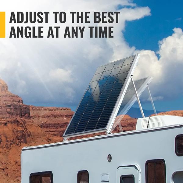 Cheap Secure Solar PV Roof Brackets Solar Panel Mounting Brackets Flat Roof for sale