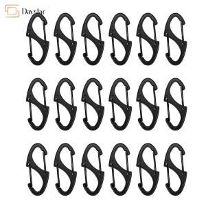 China OEM ODM Spring Snap Hooks S Shaped Carabiner For Camping Fishing on sale