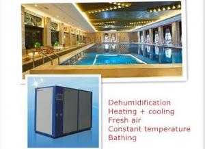 Best 27KW Indoor Air Source Pool Heat Pump Dehumidification Fresh Air ,  Swimming Pool Pump System Pool Heat Pump wholesale