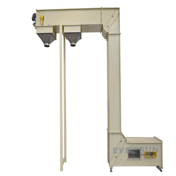 Cheap Carbon Steel Chain Type Hoist Z Shape Bucket Elevator / Assembly Line for sale