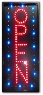 Cheap Led Open sign vertical for sale