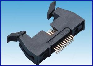 Best straight female header 2 54mm straight header Shruded header S/T big latch type square pin wholesale