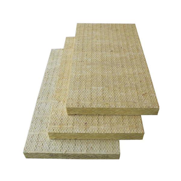 Cheap 50kg/M3 100 Kg/M3 Rockwool Sound Insulation Panels Rectangular for sale