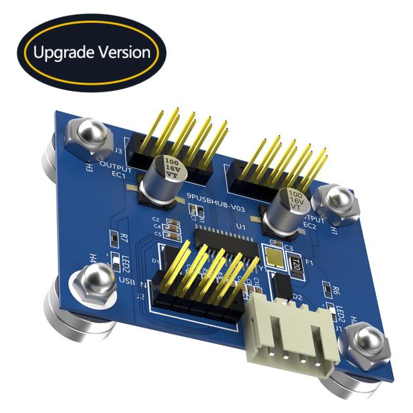Cheap OEM 4 Port USB 2.0 Hub Adapter Card For Keyboard Mouse for sale