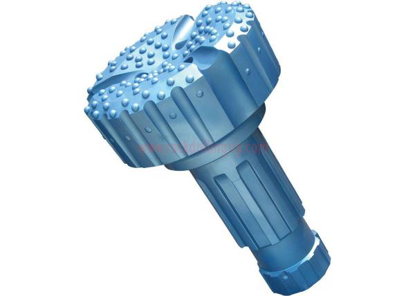 Cheap Blue Color Down The Hole Bits / Durable DTH Hammer Bits For Hole Drlling for sale