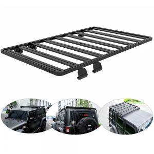 Best Aluminum Roof Rack for Customized Off Road Vehicle JT Cherokee Luggage rack roof bar wholesale