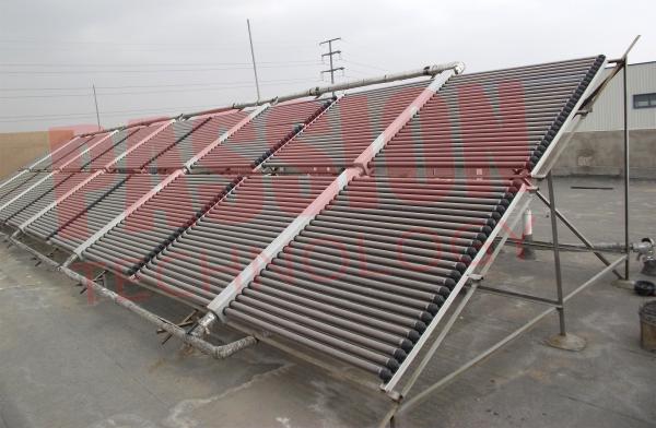 Cheap Glass Pipe Foaming Manifold Solar Collector Non Pressurized For Solar Water Heating Project for sale
