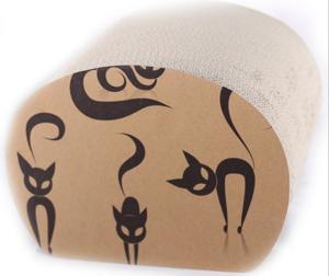 Bottom Stable Cat Cardboard Scratcher Included Catnip Satisfy Pets' Instincts