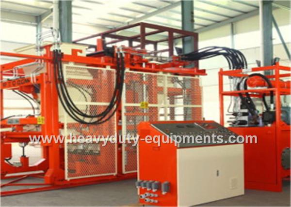 Cheap 1100×820 mm Auto Ccement Block Making Machine 900L Hopper For Aggregate for sale