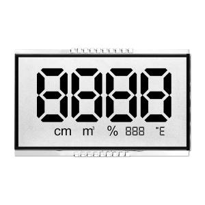China Semi Transparent Segment LCD Display For Gas Tank Safety Detector on sale