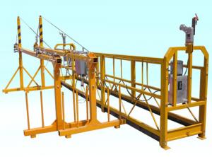 Best ODM Steel Adjustable Cradle Yellow High Working Rope Suspended Platform wholesale