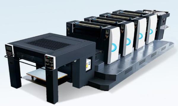 Cheap Automatic High Speed Four Color Sheet Fed Printing Machine 13000s/H With UV for sale