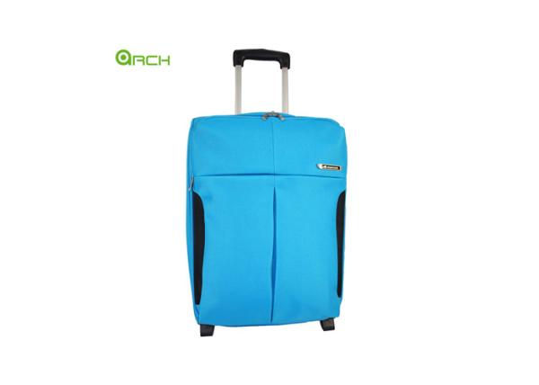 Cheap 600D Cloth  Soft Shell Suitcase Set With Extractable Handle for sale
