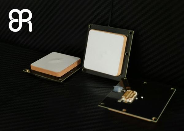 Cheap Small Size UHF RFID Antenna 2dBic White Color For Handheld Terminal Applications for sale