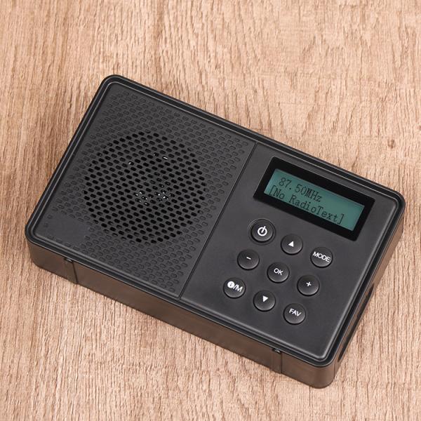 Cheap Mini DAB+ Digital Radio DAB+ Clock Radio With LCD Display for sale