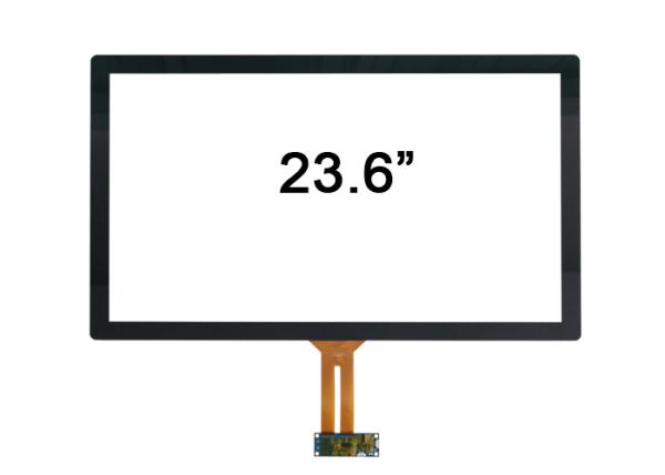 Cheap 23.6" ITO GG Touch Panel PCAP Touchscreen Component With ILITEK Controller for sale