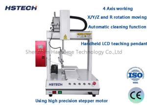 Multi-Directionally Adjusted 4 Axis Automatic Soldering Machine With Rotation HS-S331R