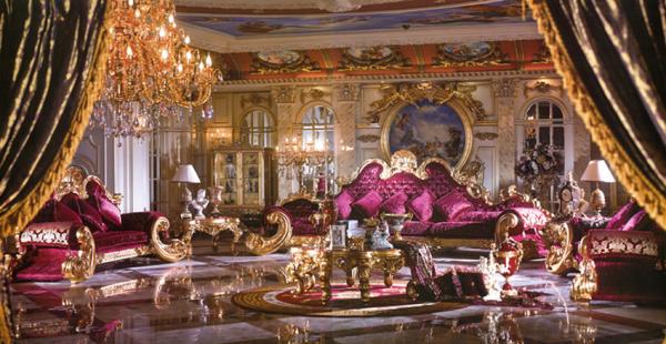 Cheap CE Velvet Handmade Classic Antique French Sofa Set With Button for sale
