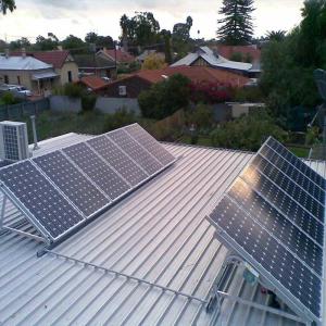 China Roof Mount Anodized SUS304 Solar Panel Racking System on sale