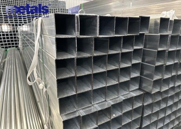 Cheap Square Rectangular Hollow Section Erw Carbon Steel Pipe Tube Black And Galvanized Surface for sale