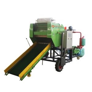 Best 11Kw Three Phase Silage Baler Machine Small Round Electric Engine 8sec/Layer wholesale