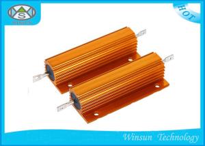 High Voltage Wire Wound Power Resistor Winding Gold 200W 0.01 Ohm Resistor